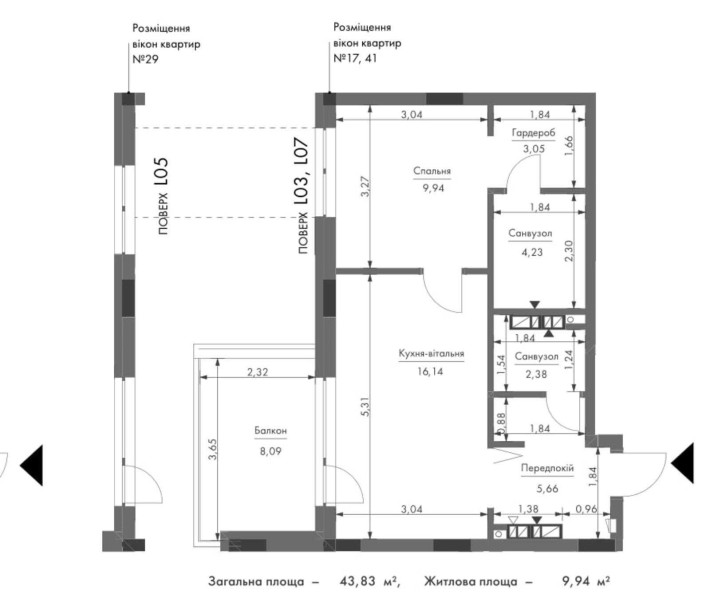 Продаж 1-к квартири в ЖК Gravity Park, Академ, Святошинський - фото 1