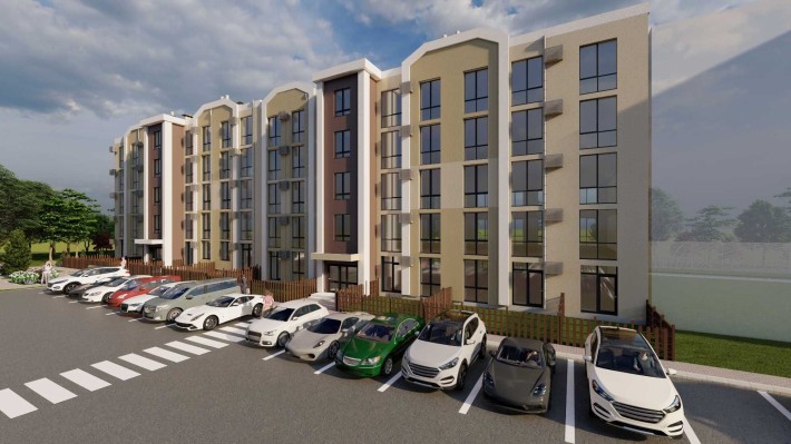 1м2=650уе Продам двокімнатну квартиру з власним двориком. Розстрочка - фото 1