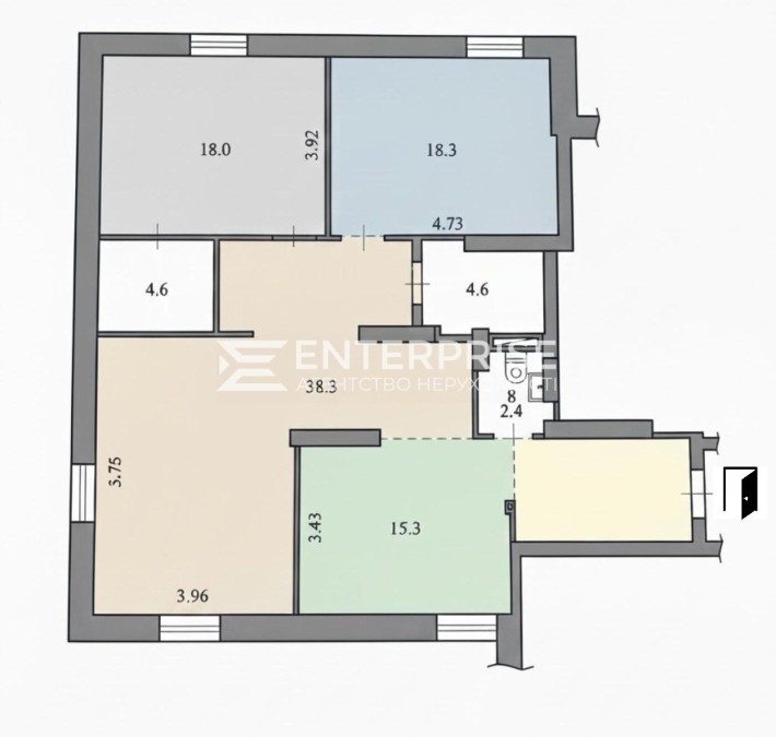 Продаж 3к. квартири вул.Осіння, Академмістечко, Святошинський р-н - фото 1