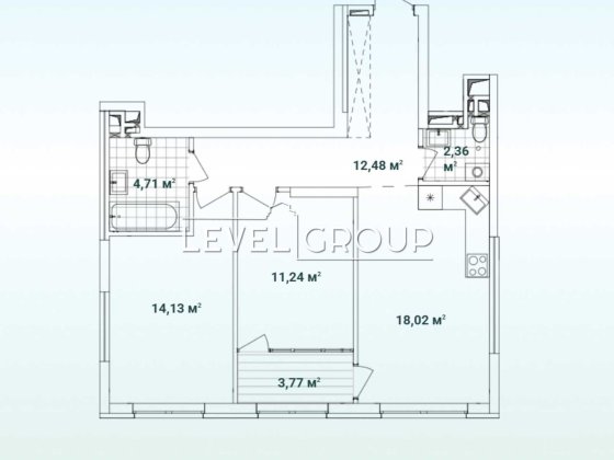 Продаж 2к ( 66,7 м2) в ЖК Варшавському 3, Подільський, Виноградарь Київ