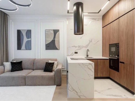 Дизайнерська 2-х квартира-студіо в новому ЖК Файна Таун, метро Нивки Київ