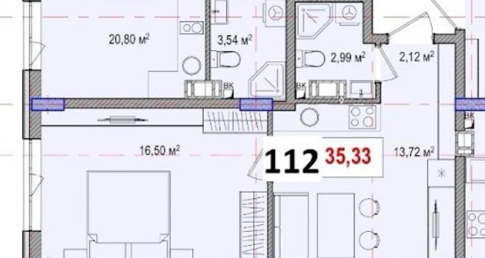Отличная квартира за 18.300 у.е. - фото 1