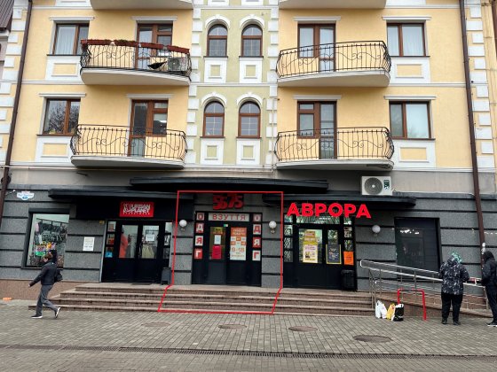 Оренда фасадного приміщення по вул. Лесі Українки Луцк