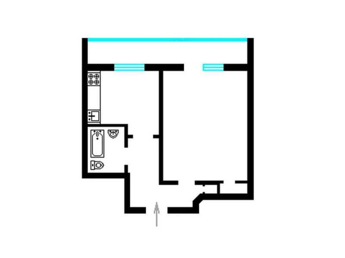 Продаж 1 кімнатної квартири за адресою вул. Академіка Возіанова, 10 - фото 1