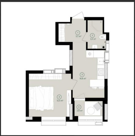 Продам 1к квартиру 32м² в 3 Секції ЖК Будинок на Вавілових Є ГЕНЕРАТОР - фото 1