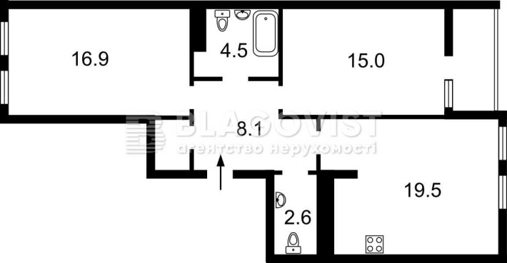 2к 15п 72м Жк Нивки- Парк ст.м. Нивки, Святошинський район - фото 1