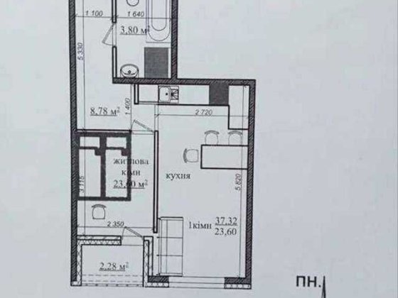 Продам 1-кімн. Клавдієвська 40е, 37 м.кв Киев