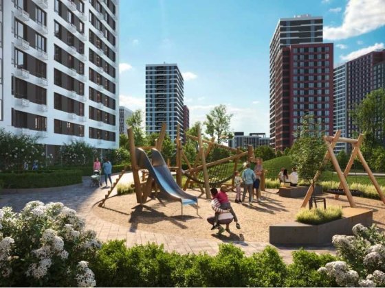 Выговского И., ЖК "Варшавский 3", дом 10.5, тип 1С6(43м) Киев