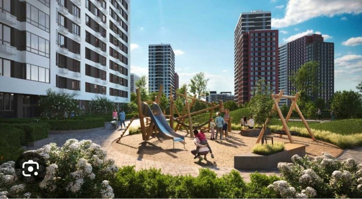 Выговского И., ЖК "Варшавский 3", дом 10.5, тип 1С6(43м) - фото 1