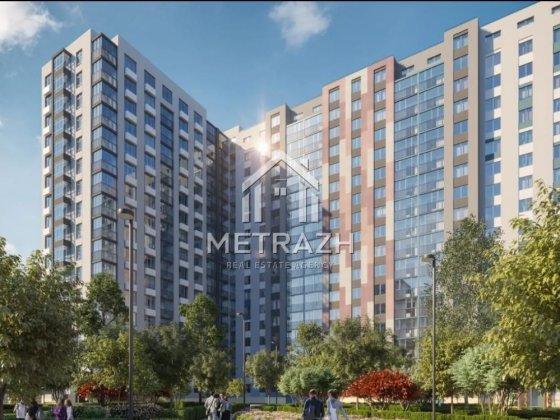 ТОП! Продаж 1-к квартири 41м² в ЖК «Місто Квітів» Киев