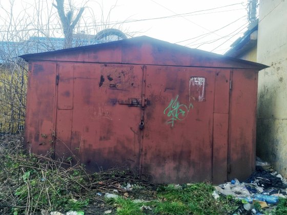 Терміново! Продам гараж металевий [великий] Дрогобыч