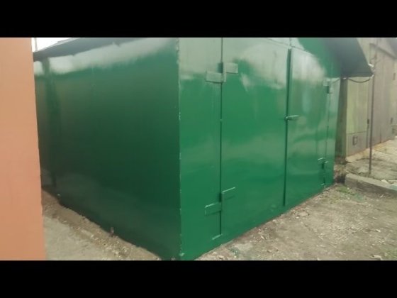 Гараж металевий 6×4