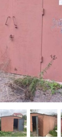 Гараж металевий  розбірний - фото 1