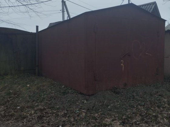 Металевий гараж 6х3м