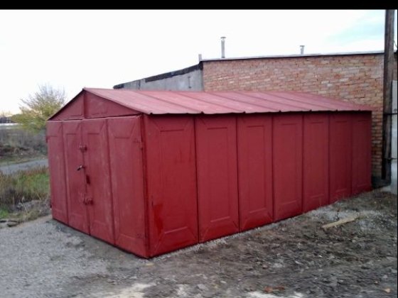 Продам металевий гараж в кооперативі