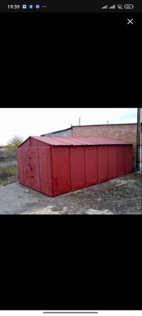 Продам металевий гараж в кооперативі - фото 1