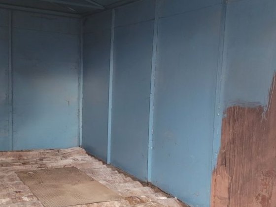 Гараж металевий великий