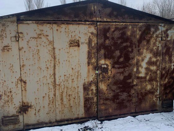 Гараж цельносварной в хорошем состоянии