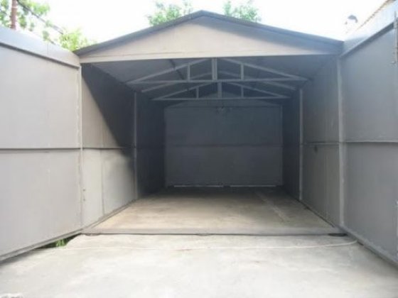 Металевий гараж утеплений