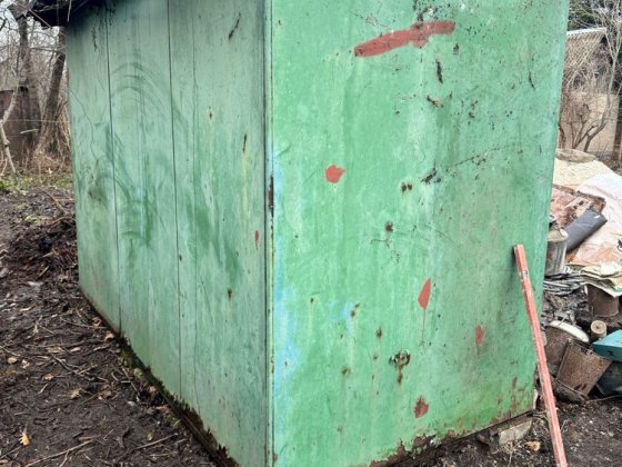 Металевий контейнер  3 секції терміново