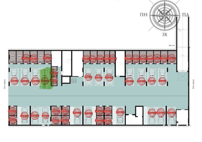 Паркомісце  ЖК Парк Арена - фото 1