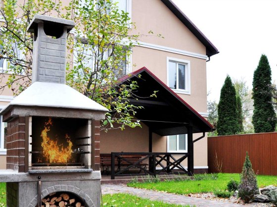 102 Дом посуточно баня купель бильярд мангал беседка Русановские сады Киев