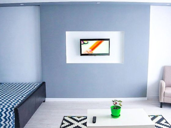 Сучасна квартира студія подобово, новобудова Суми