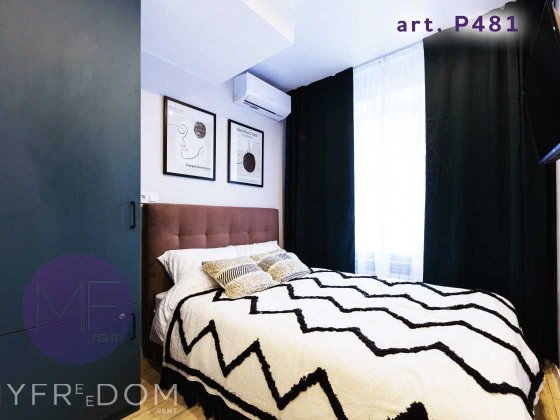 Чиста та стильна студія подобово, м. Вокзальна. Всі умови #P481 Київ