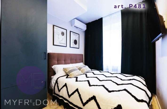 Чиста та стильна студія подобово, м. Вокзальна. Всі умови #P481 - фото 1