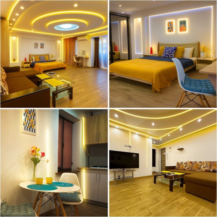 Современная LUX-студия. Центр, ТЦ Украина. Квартира Посуточно.Подобово - фото 1