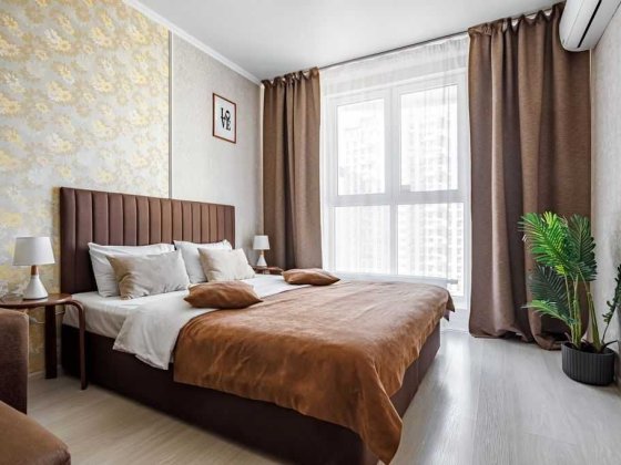 Уютная 1-ком. квартира - посуточно. Центр, Фестивальная. Подобово