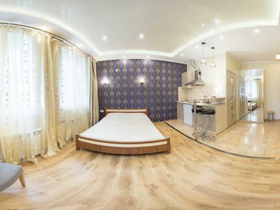 Однокімнатна світла студія у Центрі Харків