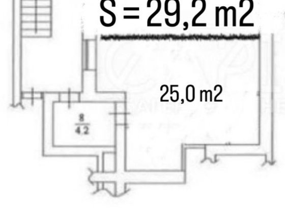 Оренда кімнати з окремим входом 29,2 м2 ЖК Аметист Петропавлівська Борщагівка