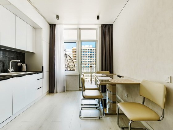 Стильная квартира с видом на море в Ж/К «Сорок пятая Жемчужина». Одеса