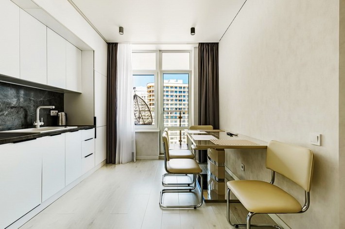 Стильная квартира с видом на море в Ж/К «Сорок пятая Жемчужина». - фото 1