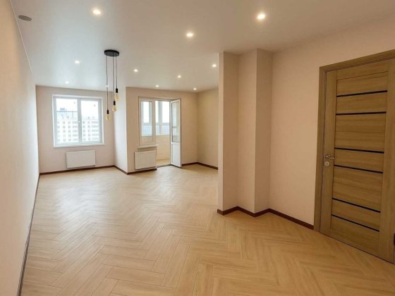 1К квартира з ремонтом 37 м2. Видова студія, м. Теремки. Без комісії. Киев