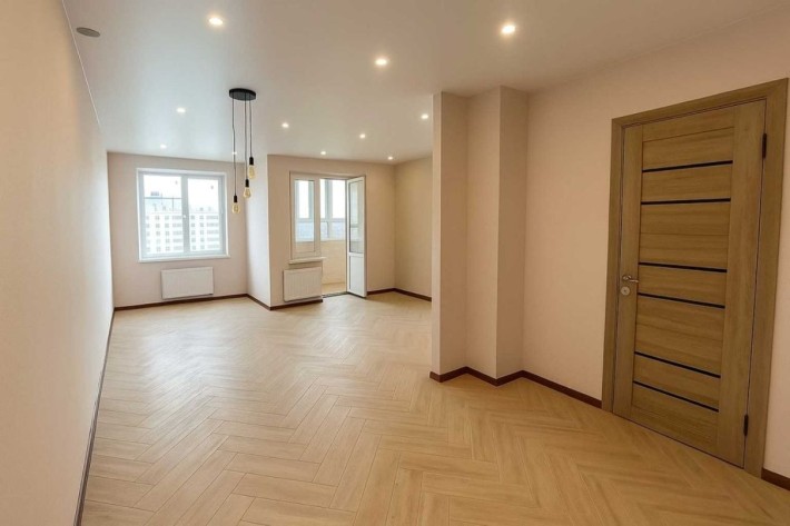 1К квартира з ремонтом 37 м2. Видова студія, м. Теремки. Без комісії. - фото 1