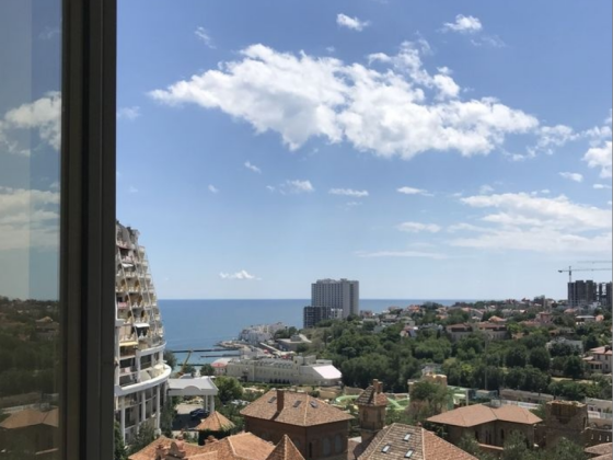 1к ЖК Гагарин Плаза/ Аркадия. Евроремонт. Вид моря. Одеса