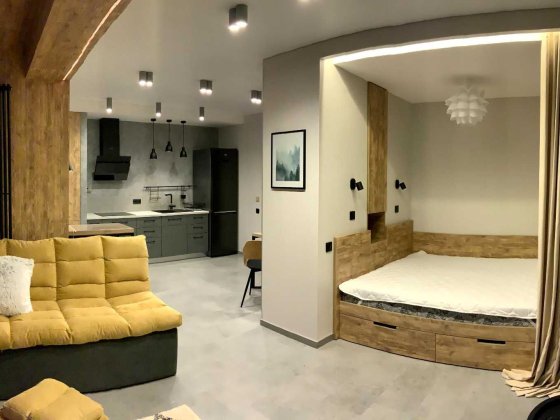 Затишна студія на Леваді від ГОСПОДАРЯ Полтава