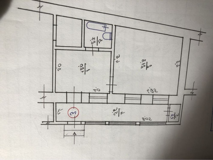 Оренда квартири 43 кв 1 поверх - фото 1