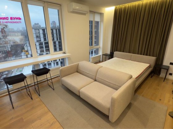 Аренда 1к квартиры в новострой ЖК Екатеринославский, центр Днепр