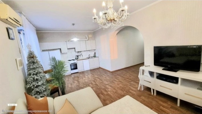 От месяца . Ремонт. Одно комн.  кв. Левый берег. Риелторы не з - фото 1