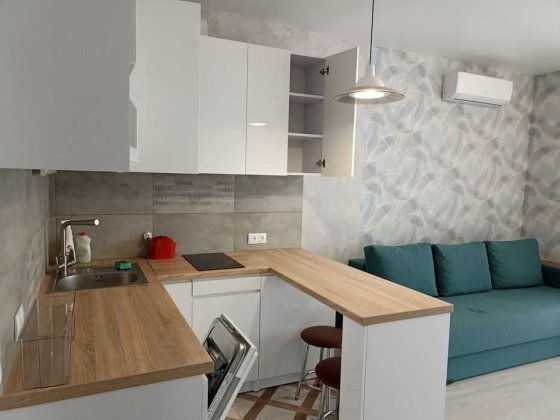 Здам 1к квартиру-студію ЖК Каховський Київ