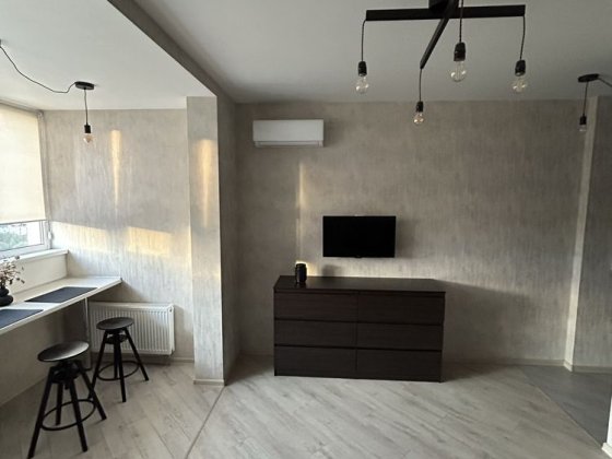 Аренда 1к смарт 27м Голосеево Ясинуватський 10 метро Демеевка пешком Київ