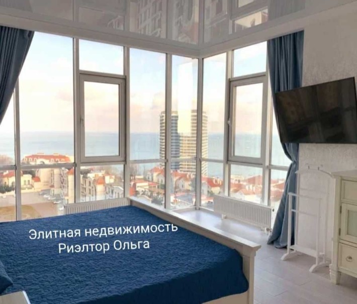 Видовая VIP 2-спальная ЖК 19 Жемчужина /ул. Французский бульвар! 120 м - фото 1