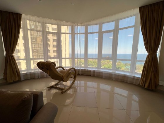 Аренда 3 комнатной квартиры в Аркадии с панорамой моря ЖК Гагаринплаза Одесса