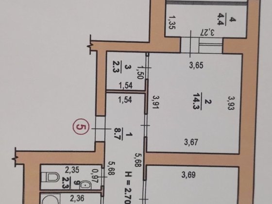 Здам в довгострокову оренду квартиру Липини