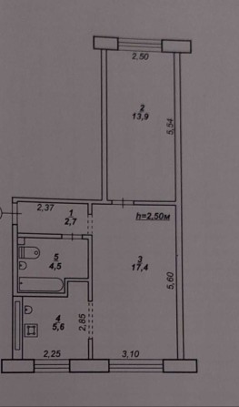Здається квартира на 17 кварталі по вулиці С.Колачеського! - фото 1