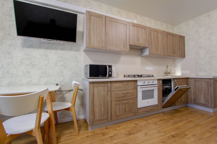 оренда квартири кухня-вітальня+спальня ЖК Европейське місто Крюківщина - фото 1