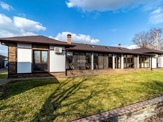 Оренда Будинок 4к 230м2 Гардеробна Тераса Камін Басейн Сауна Газ Киев